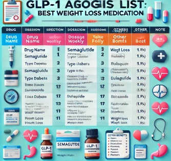 GLP-1 Agonist List: Find out how each one works